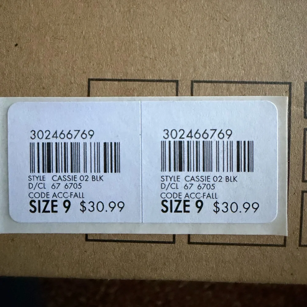 Charlotte Russe Black Strappy Heels - Picture 3 of 3